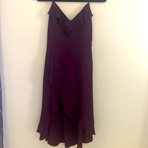 Plum dress size small